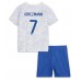 Frankrijk Antoine Griezmann #7 Babykleding Uitshirt Kinderen WK 2022 Korte Mouwen (+ korte broeken)